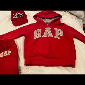 BABY GAP RED BUNDLE 12-24